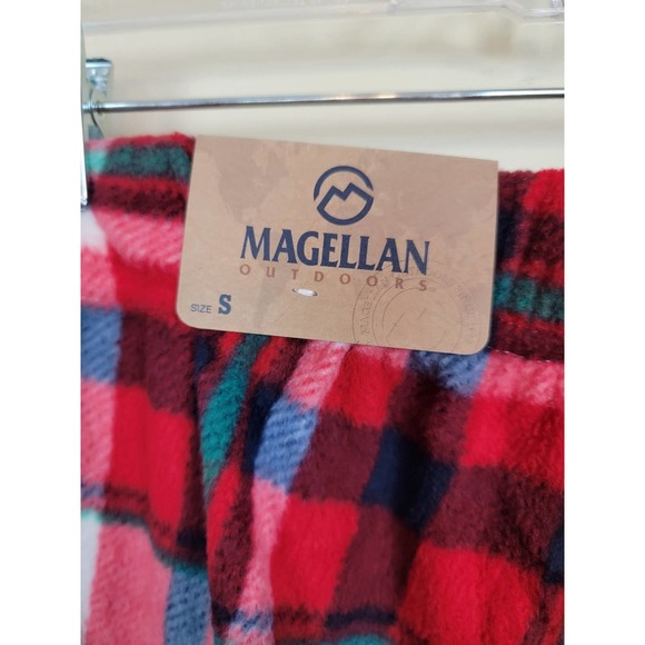 Magellan Size Small New with Tags Fleece Lounge Sleep Pants Plaid - Picture 4 of 4